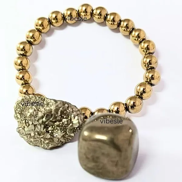 Multiagate_Brass,_Pyrite,_Stone_Crystal_Bracelet_()