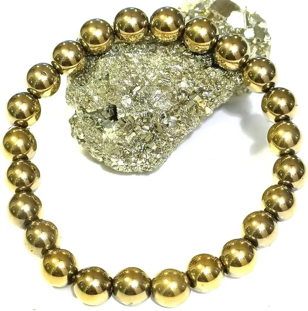 Multiagate_Brass,_Pyrite,_Stone_Crystal_Bracelet_()