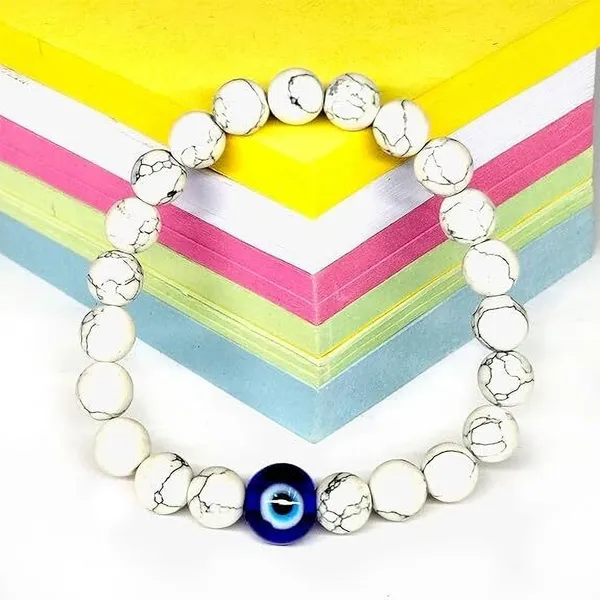 Multiagate_Stone,_Howlite,_Evil_Eye_Beads,_Crystal_Charm_Bracelet_()