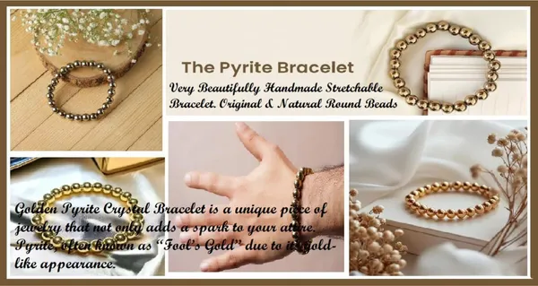 Multiagate_Stone,_Golden_Pyrite_Beads,_Crystal_Charm_Bracelet_()