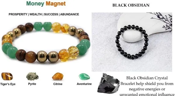 Multiagate_Pyrite,_Green_Aventurine,_Citrine_+_Golden,_Tiger's_Eye,_Citrine,_7_Chakra,_Black_Obsidian_Beads,_Agate,_Crystal_Bracelet_()