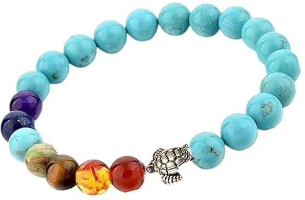 Multiagate_Stone,_Turquoise,_7_Chakra_Beads,_Crystal_Charm_Bracelet_()