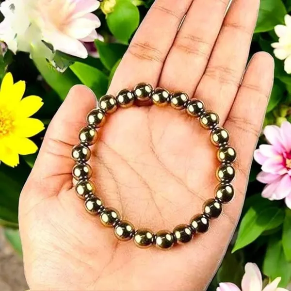Multiagate_Stone,_Golden_Pyrite_Beads,_Crystal_Charm_Bracelet_()
