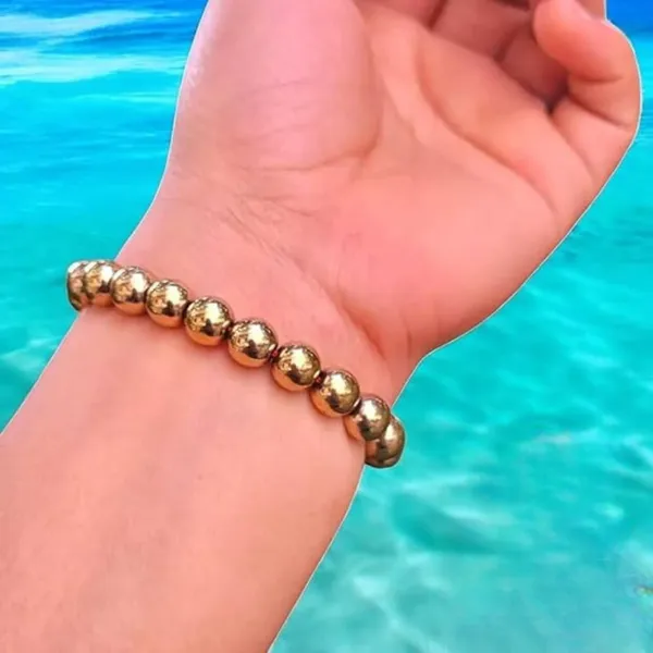 Multiagate_Stone,_Golden_Pyrite_Beads,_Crystal_Charm_Bracelet_()