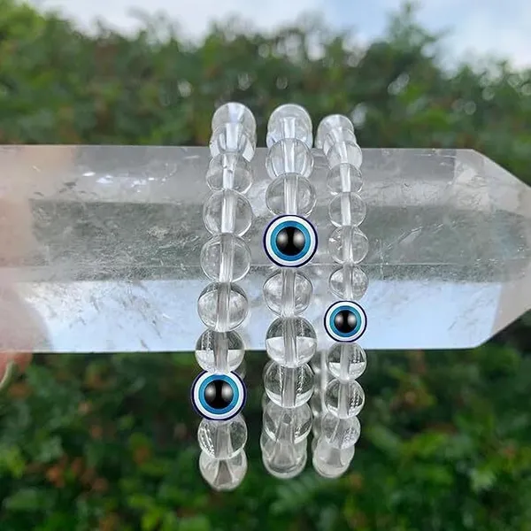 Multiagate_Stone,_Clear_Quartz,_Evil_Eye_Crystal_Bracelet_()