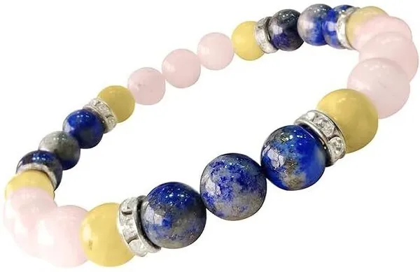 Multiagate_Lapiz_Lazuli,_Stone,_Rose_Quartz_Crystal_Bracelet_()