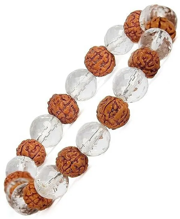 Multiagate_Crystal,_Rudraksha,_Clear_Quartz_Beads_Charm_Bracelet_()