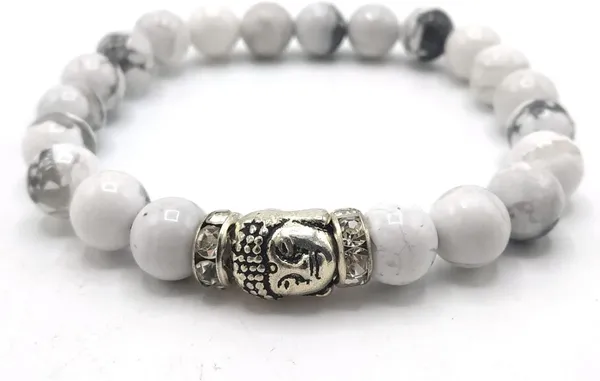 Multiagate_Stone,_Howlite_Beads,_Crystal_Charm_Bracelet_()