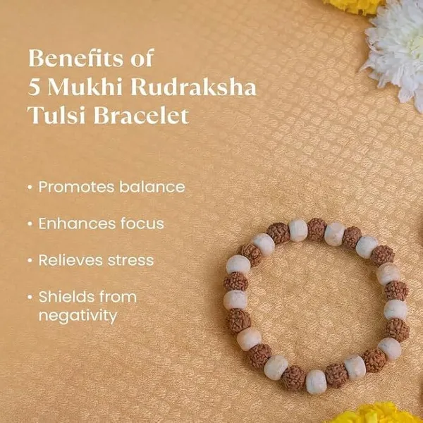 Multiagate_Stone,_Wood,_Rudraksha_Crystal_Bracelet_()
