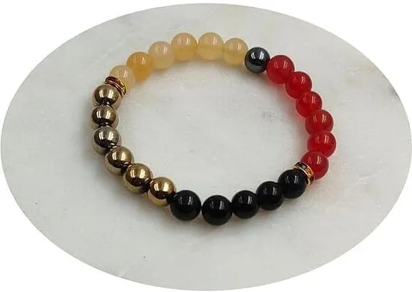 Multiagate_Stone,_Golden_Pyrite,_Black_Obsidian_Beads,_Crystal_Charm_Bracelet_()