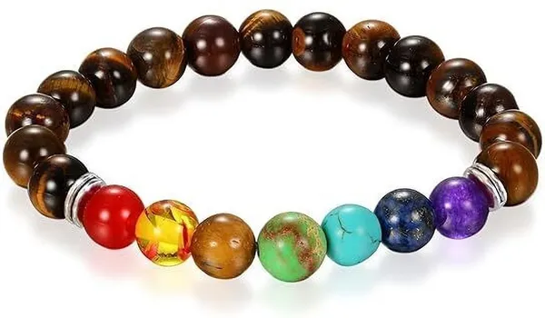 Multiagate_Stone,_Tiger's_Eye,_7_Chakra_Crystal_Bracelet_()