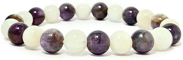 Multiagate_Stone,_Amethyst_Beads,_Crystal,_Moonstone_Bracelet_()