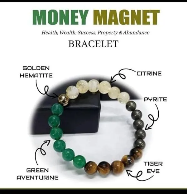 Multiagate_Stone_Beads,_Crystal_Bracelet_()