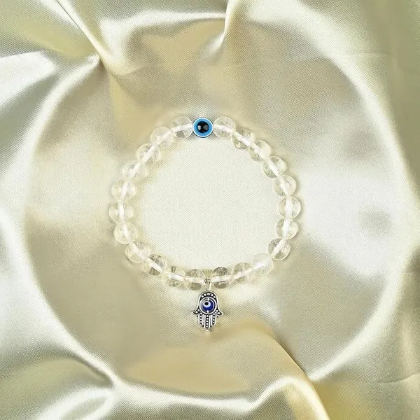 Multiagate_Stone,_Clear_Quartz,_Evil_Eye_Beads,_Crystal_Bracelet_()