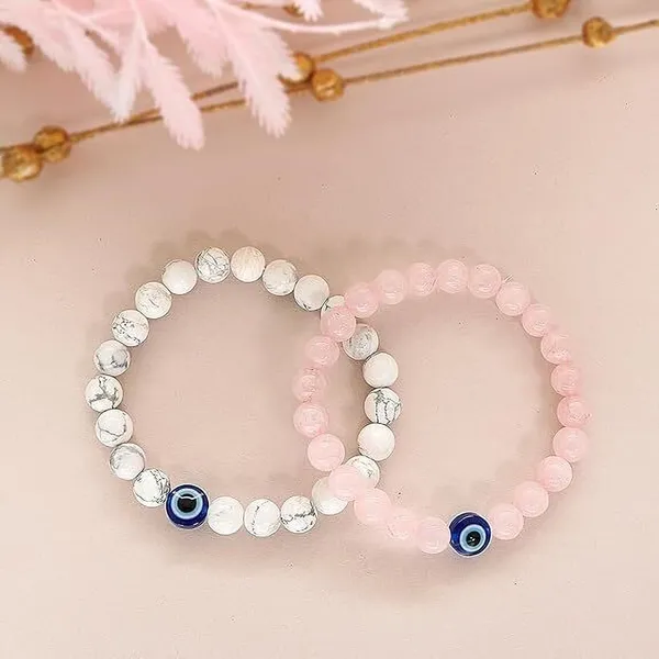 Multiagate_Stone,_Rose_Quartz,_Howlite,_Evil_Eye_Beads,_Crystal_Charm_Bracelet_()