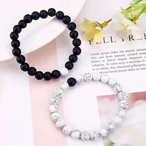 Multiagate_Howlite,_Crystal_Beads_Charm_Bracelet_(Pack_of_2)