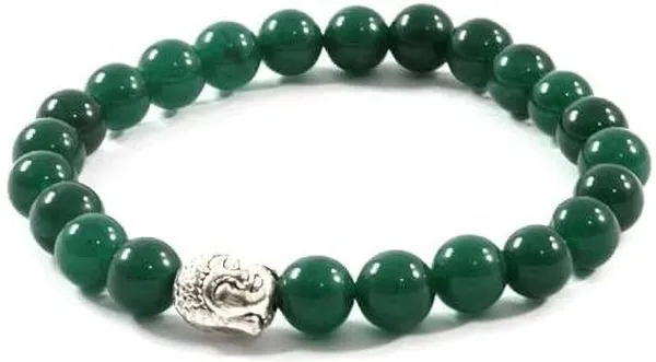 Multiagate_Stone,_Green_Jade_Beads,_Crystal_Charm_Bracelet_()