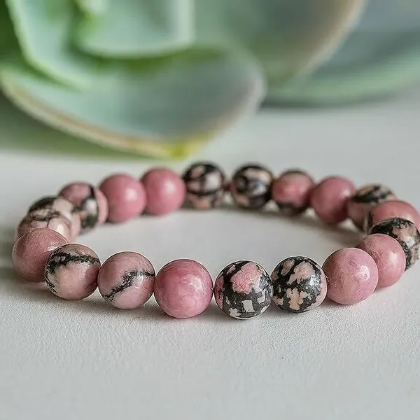Multiagate_Stone_Beads,_Crystal_Bracelet_()