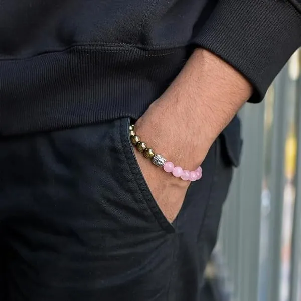 Multiagate_Rose_Quartz,_Golden_Pyrite,_Crystal_Beads_Charm_Bracelet_()