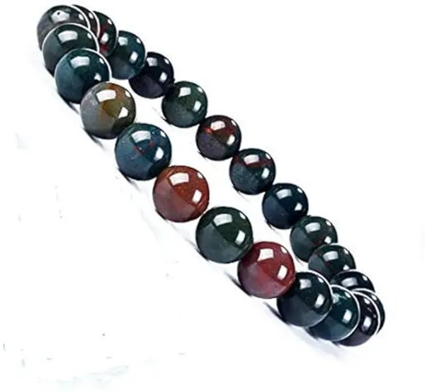Multiagate_Stone_Beads,_Crystal_Bracelet_()