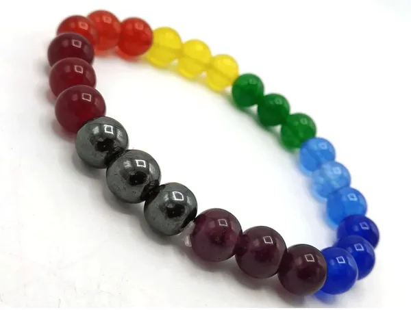 Multiagate_Stone,_7_Chakra_Beads,_Crystal_Charm_Bracelet_()