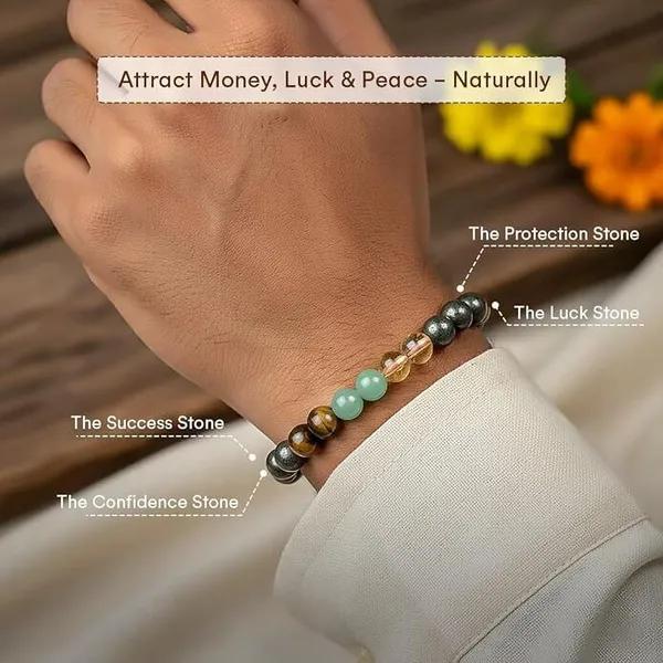 Multiagate_Pyrite,_Green_Aventurine,_Citrine_+_Golden,_Tiger's_Eye,_Citrine,_7_Chakra,_Clear_Quartz_Beads,_Agate,_Crystal_Bracelet_()