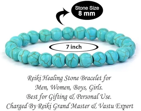 Multiagate_Crystal,_Turquoise_Beads_Charm_Bracelet_()