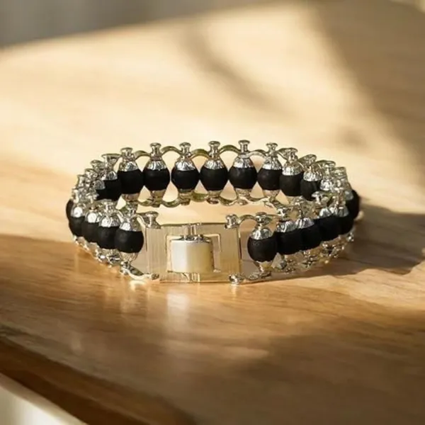 Multiagate_Wood_Beads_Bracelet_()