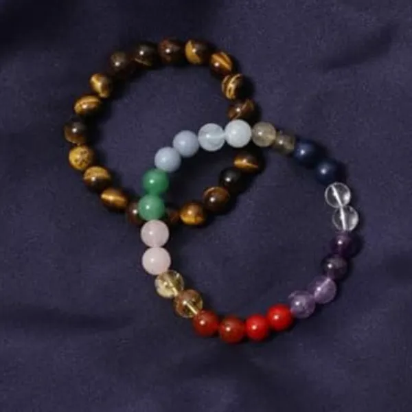 Multiagate_Stone,_Tiger's_Eye,_7_Chakra_Beads,_Crystal_Charm_Bracelet_()