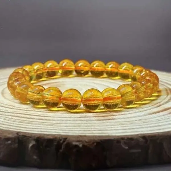 Multiagate_Stone,_Citrine_Beads,_Crystal_Charm_Bracelet_()