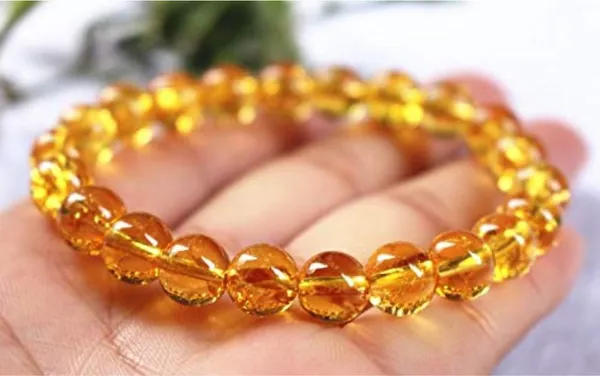Multiagate_Stone,_Citrine_Beads,_Crystal_Charm_Bracelet_()