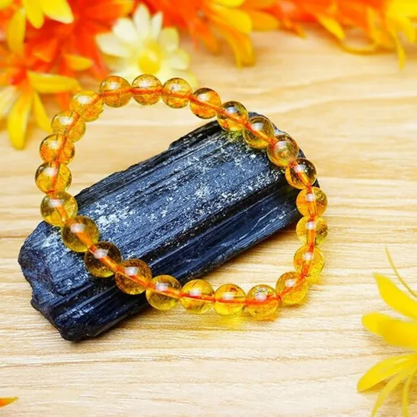 Multiagate_Stone,_Citrine_Beads,_Crystal_Charm_Bracelet_()