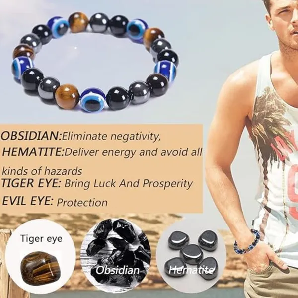 Multiagate_Stone,_Tiger's_Eye,_Evil_Eye,_Black_Obsidian_Beads,_Crystal_Charm_Bracelet_()