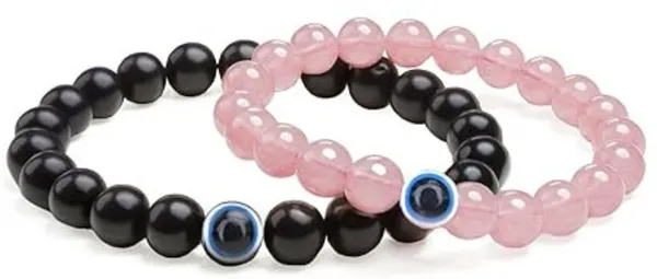 Multiagate_Stone,_Rose_Quartz,_Evil_Eye,_Black_Obsidian_Beads,_Crystal_Charm_Bracelet_()