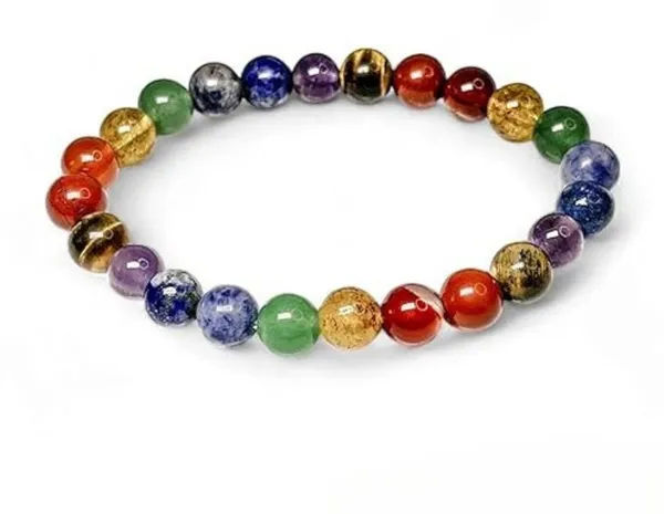 Multiagate_Stone,_7_Chakra_Beads,_Crystal_Charm_Bracelet_()
