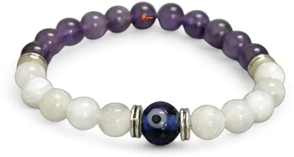 Multiagate_Stone,_Amethyst,_Evil_Eye_Beads,_Crystal_Bracelet_()