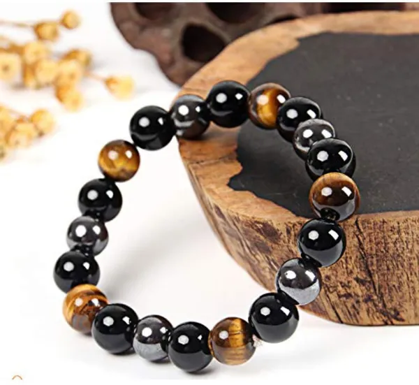 Multiagate_Tiger's_Eye_Tourmaline,_Beads,_Crystal_Charm_Bracelet_()