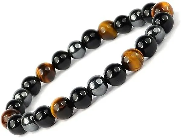 Multiagate_Tiger's_Eye_Tourmaline,_Beads,_Crystal_Charm_Bracelet_()