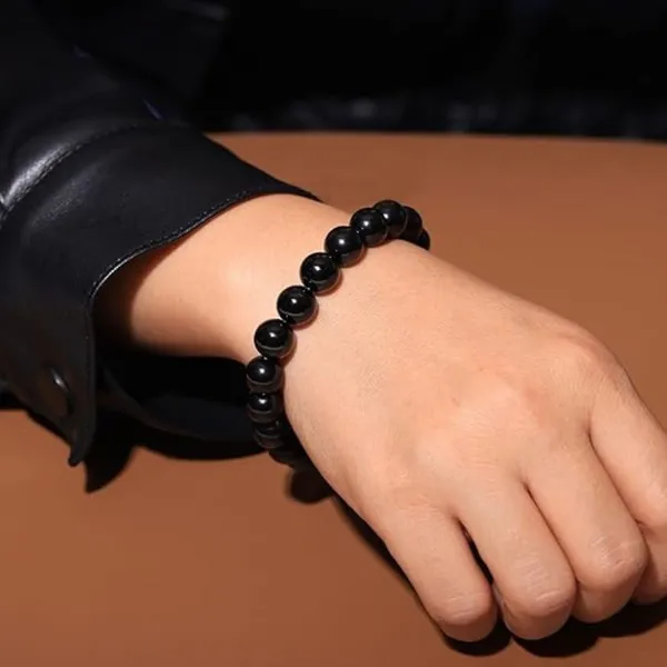 Multiagate_Crystal,_Black_Obsidian_Beads_Charm_Bracelet_()