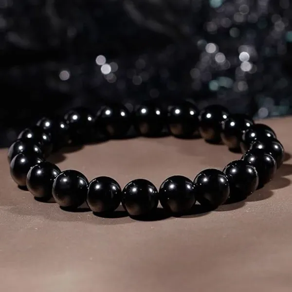 Multiagate_Crystal,_Black_Obsidian_Beads_Charm_Bracelet_()
