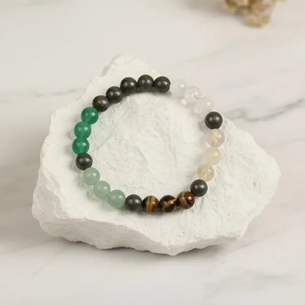 Multiagate_Pyrite,_Green_Aventurine,_Citrine_+_Golden,_Tiger's_Eye,_Citrine,_7_Chakra,_Clear_Quartz_Beads,_Agate,_Crystal_Bracelet_()