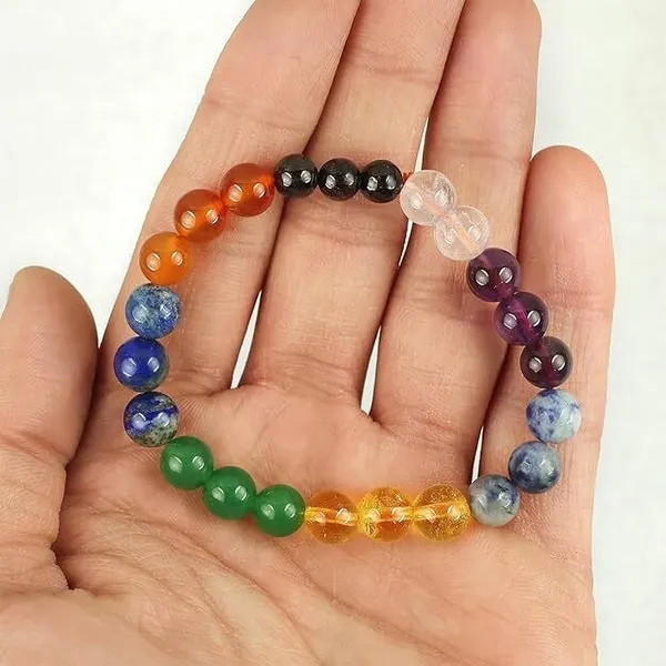 Multiagate_Crystal_Beads_Charm_Bracelet_()
