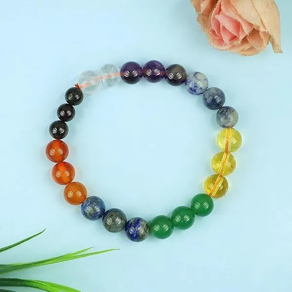 Multiagate_Crystal_Beads_Charm_Bracelet_()