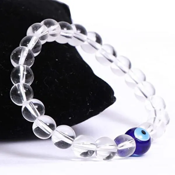 Multiagate_Stone,_Clear_Quartz_Crystal_Bracelet_()