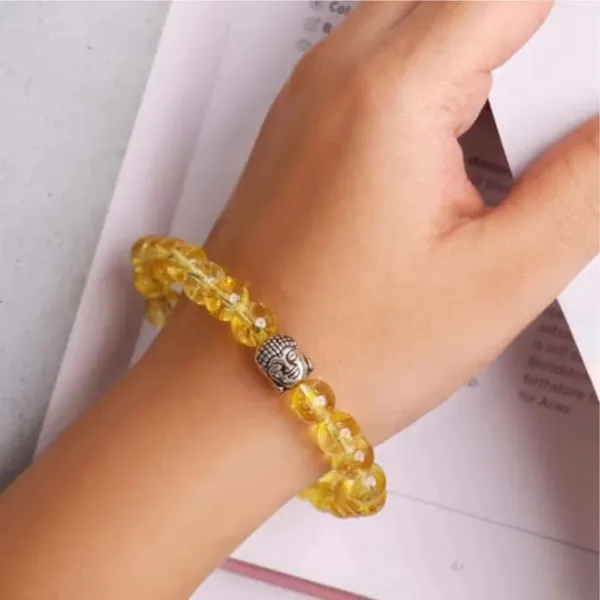 Multiagate_Stone,_Citrine_Beads,_Crystal_Charm_Bracelet_()