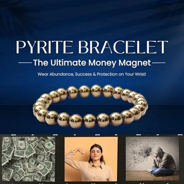 Multiagate_Stone,_Golden_Pyrite_Beads,_Crystal_Charm_Bracelet_()