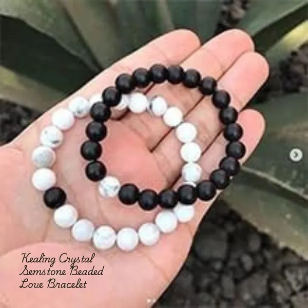Multiagate_Howlite,_Crystal_Beads_Charm_Bracelet_(Pack_of_2)