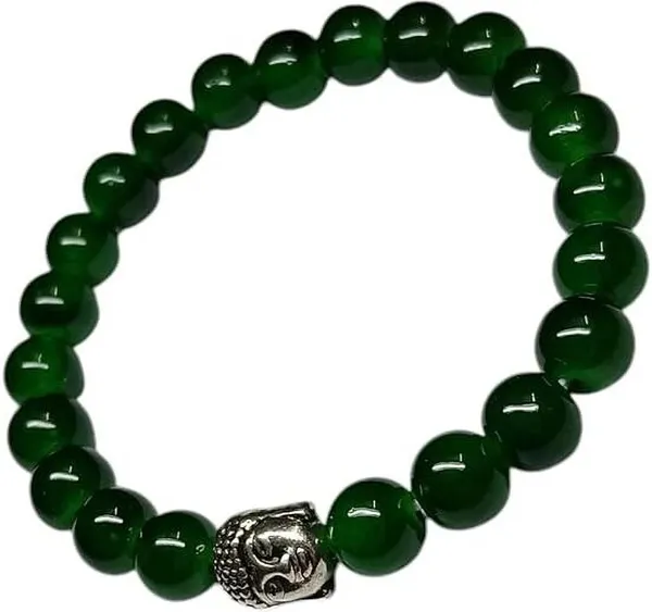 Multiagate_Stone,_Green_Jade_Beads,_Crystal_Charm_Bracelet_()
