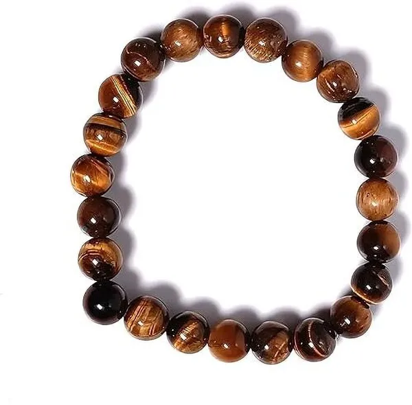 Multiagate_Stone,_Tiger's_Eye_Beads,_Crystal_Charm_Bracelet_()