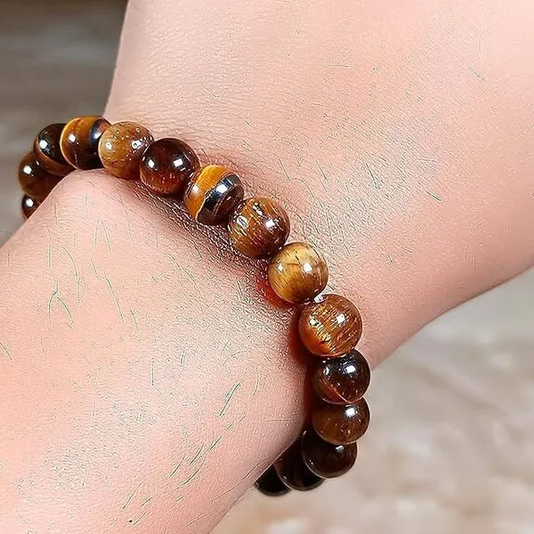 Multiagate_Stone,_Tiger's_Eye_Beads,_Crystal_Charm_Bracelet_()